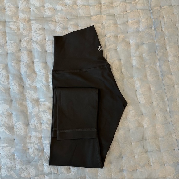 Lululemon Align High-Rise Pant 25" Black Granite size 4 6 new 2024 - Picture 9 of 14